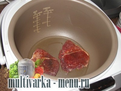 Мясо по-французски в мультиварке рецепт мяса по-французски в мультиварке
