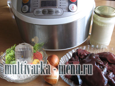 печень в мультиварке печень в мультиварке рецепты