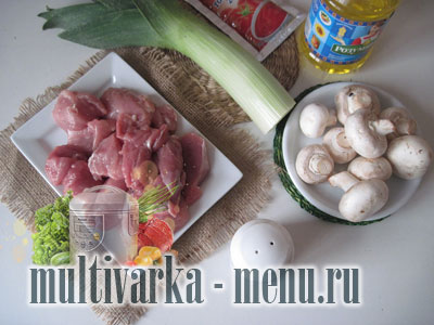 подлива в мультиварке рецепт свинина в мультиварке с фото