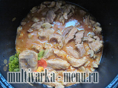 подлива в мультиварке рецепт свинина в мультиварке с фото