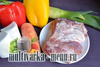 мясо в мультиварке свинина в мультиварке