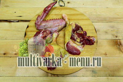 утка в мультиварке рецепт как приготовить утку в мультиварке