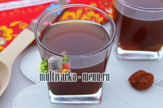 компот в мультиварке из сухофруктов напитки в мультиварке