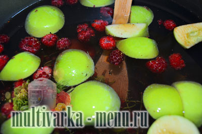 компот в мультиварке напитки в мультиварке