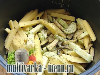 рагу в мультиварке Рецепт овощного рагу в мультиварке