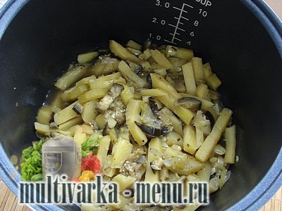 рагу в мультиварке Рецепт овощного рагу в мультиварке