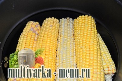 кукуруза в мультиварке рецепт кукурузы в мультиварке