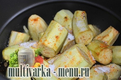 тушеные баклажаны в мультиварке рецепт тушеных баклажанов в мультиварке