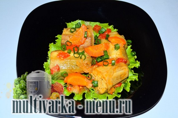 тушеные баклажаны в мультиварке рецепт тушеных баклажанов в мультиварке