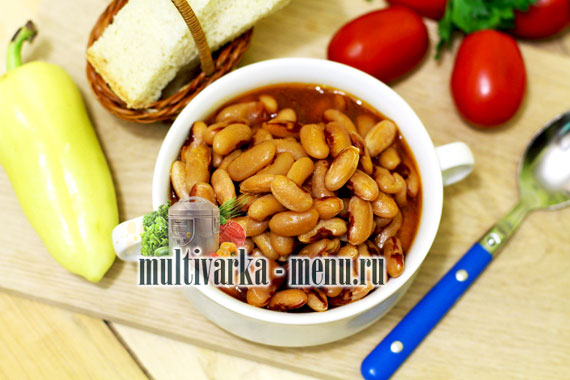 белая фасоль в мультиварке фасоль в мультиварке