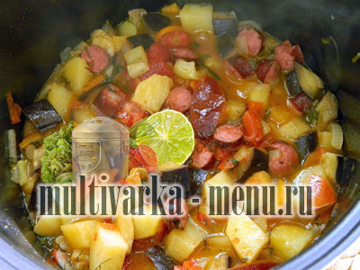 жаркое в мультиварке рецепт как приготовить жаркое в мультиварке