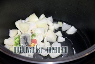 рагу из кабачков в мультиварке как приготовить рагу в мультиварке