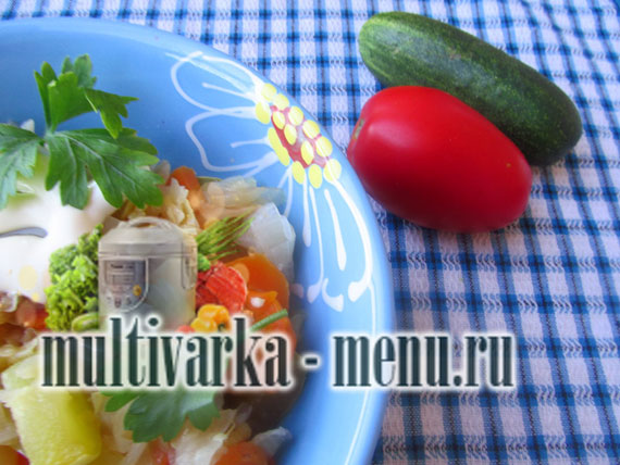 овощи тушенные в мультиварке как приготовить рагу в мультиварке