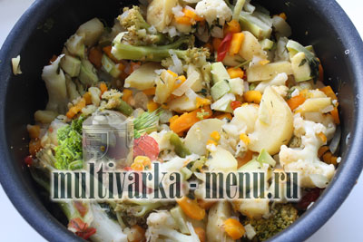 рагу в мультиварке рецепт овощное рагу в мультиварке фото