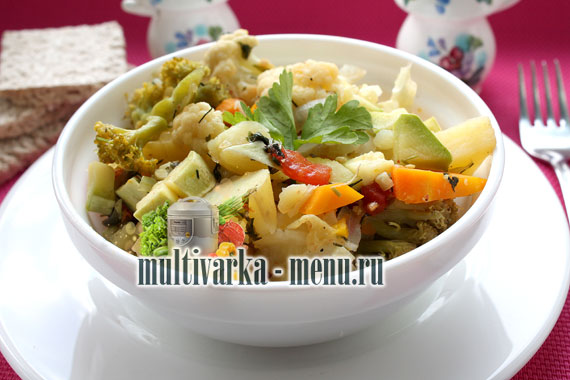 рецепт овощного рагу в мультиварке как приготовить рагу в мультиварке