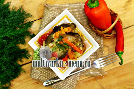 соте из баклажанов в мультиварке как приготовить соте