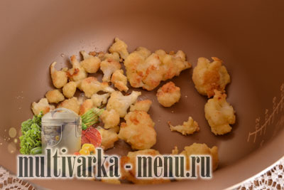 цветная капуста в кляре приготовить цветную капусту в мультиварке