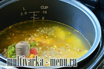 Гороховый суп в мультиварке приготовление горохового супа в мультиварке