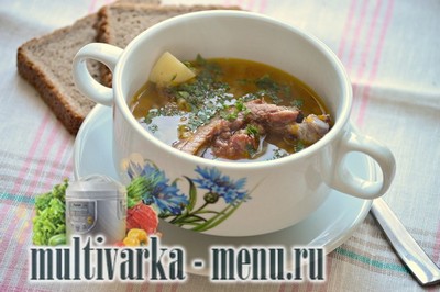 Гороховый суп в мультиварке приготовление горохового супа в мультиварке