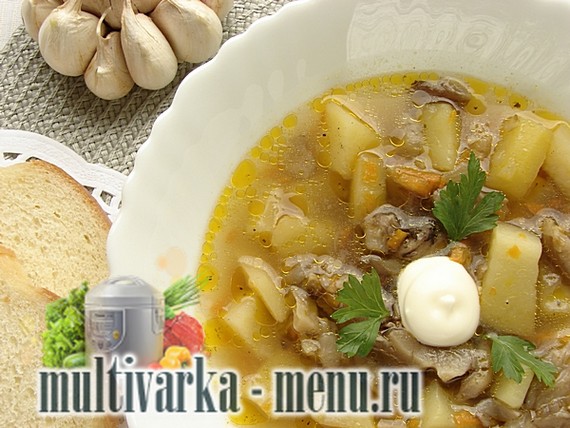Грибной суп в мультиварке рецепт грибного супа в мультиварке