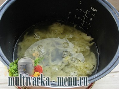 луковый суп в мультиварке приготовление лукового супа в мультиварке