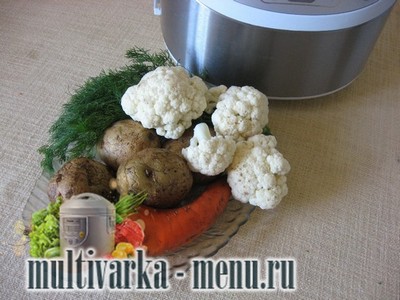 суп с цветной капустой в мультиварке рецепт супа с цветной капустой в мультиварке
