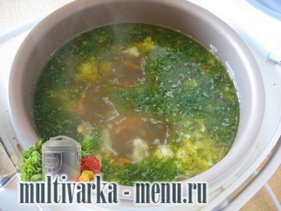 суп с цветной капустой в мультиварке рецепт супа с цветной капустой в мультиварке