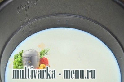 молочный суп в мультиварке молочный суп в мультиварке