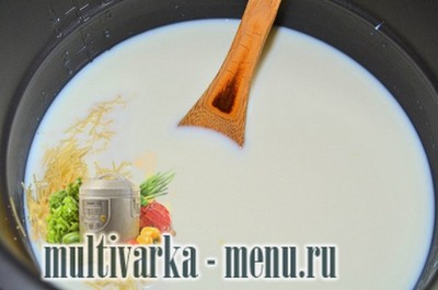 молочный суп в мультиварке молочный суп в мультиварке