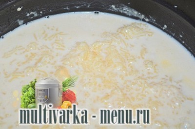 молочный суп в мультиварке молочный суп в мультиварке