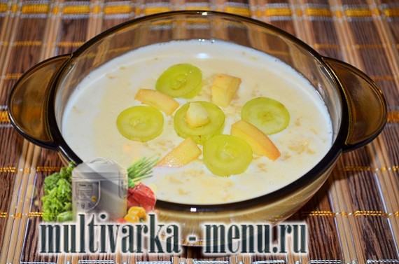 молочный суп в мультиварке молочный суп в мультиварке