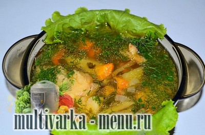 рыбный суп в мультиварке рецепт рыбного супа в мультиварке