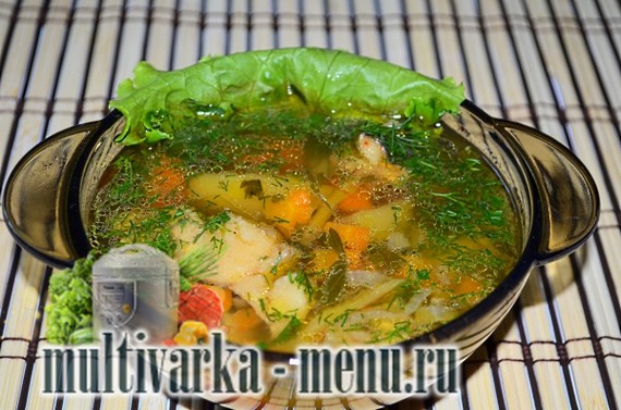 рыбный суп в мультиварке рецепт рыбного супа в мультиварке