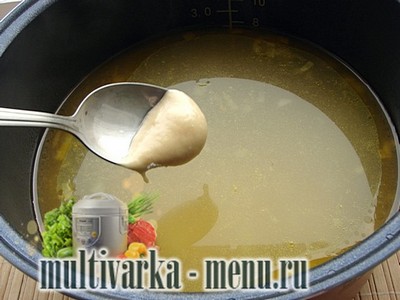 суп в мультиварке с клецками суп в мультиварке с клецками