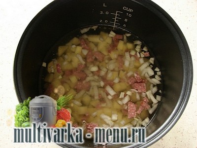 суп в мультиварке приготовление супа в мультиварке