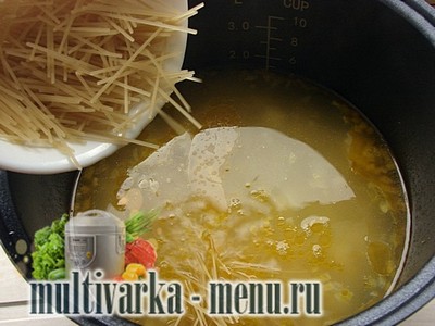 Суп с вермишелью в мультиварке рецепт супа с вермишелью в мультиварке