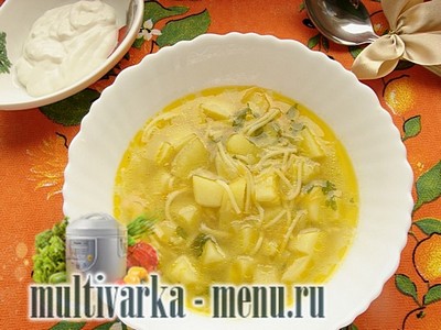 Суп с вермишелью в мультиварке рецепт супа с вермишелью в мультиварке
