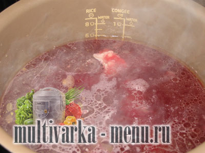 борщ в мультиварке рецепт как приготовить борщ в мультиварке