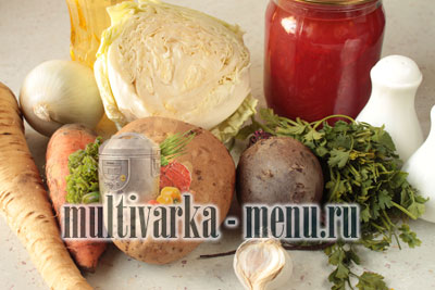 борщ в мультиварке рецепт как приготовить борщ в мультиварке