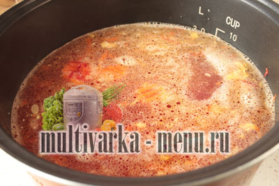 борщ в мультиварке рецепт как приготовить борщ в мультиварке