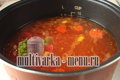 борщ в мультиварке рецепт как приготовить борщ в мультиварке