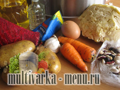 борщ в мультиварке рецепт борщ в мультиварке фото