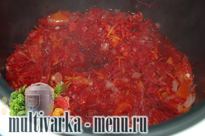 борщ в мультиварке рецепт борщ в мультиварке