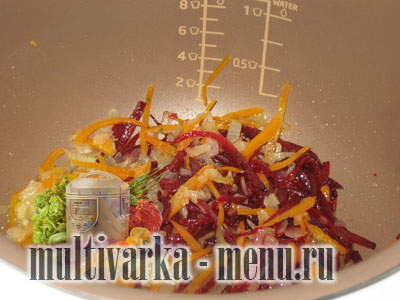 как приготовить борщ в мультиварке