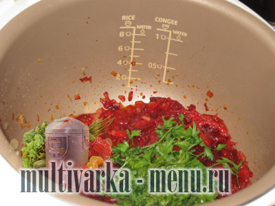 как приготовить борщ в мультиварке