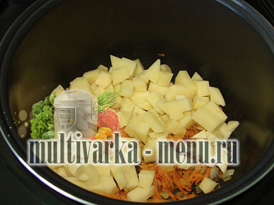 суп из цукини простой суп в мультиварке