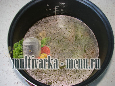 суп с галушками в мультиварке супы в мультиварке рецепты