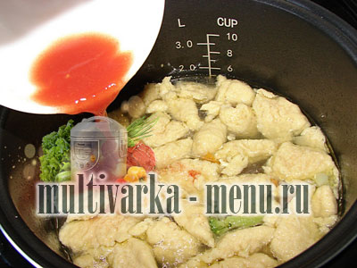 суп с галушками в мультиварке супы в мультиварке рецепты