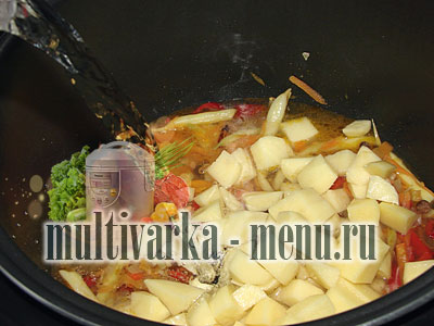 рецепт овощного супа в мультиварке супы в мультиварке с фото