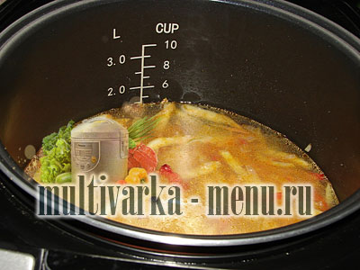 рецепт овощного супа в мультиварке супы в мультиварке с фото